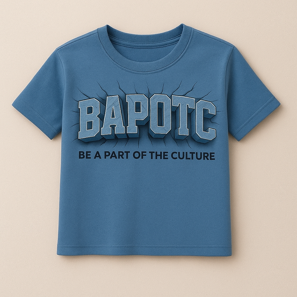 BAPOTC “Be A Part Of The Culture “ Denim Burst Tee