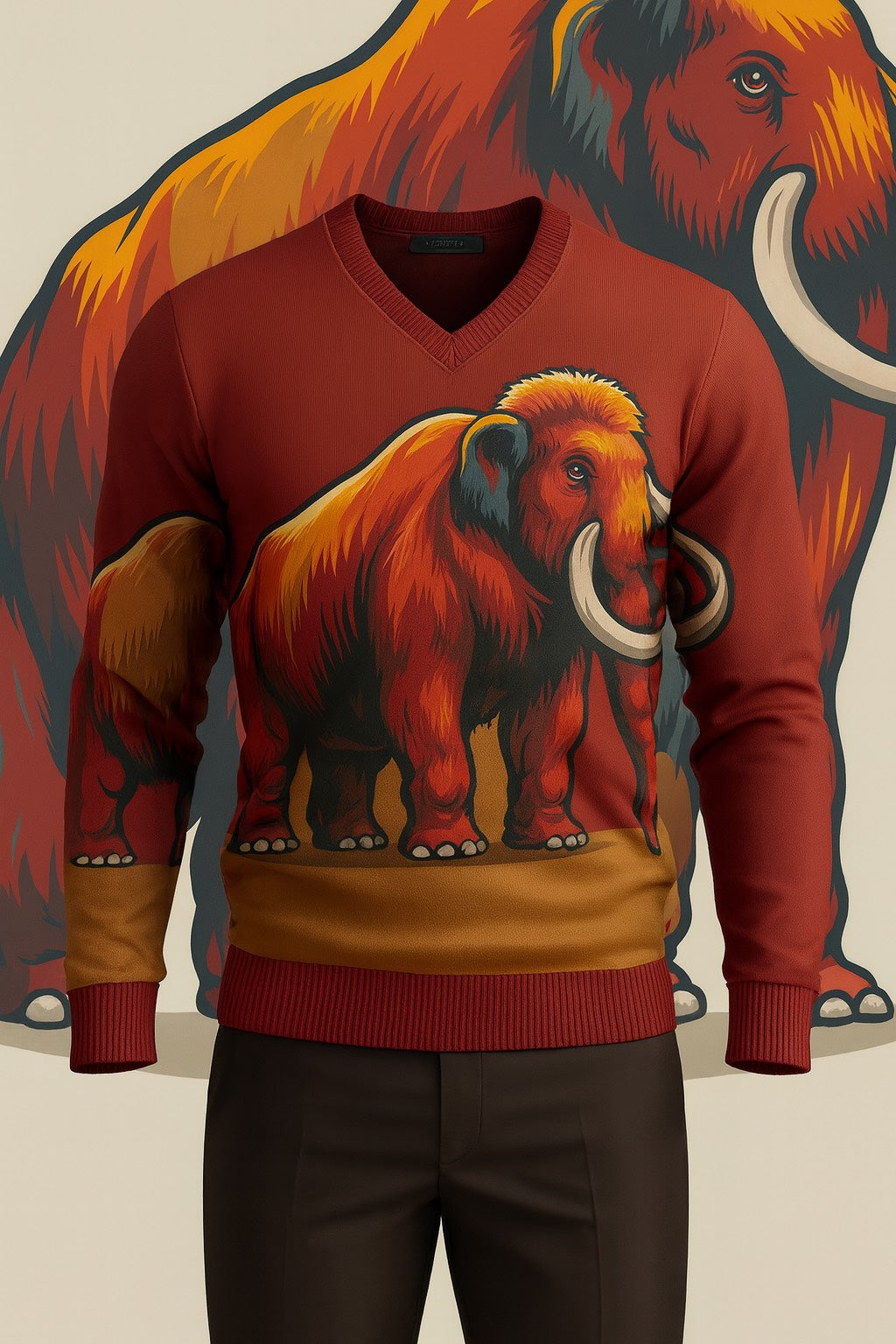 BAPOTC Mammoth V-Neck Sweater