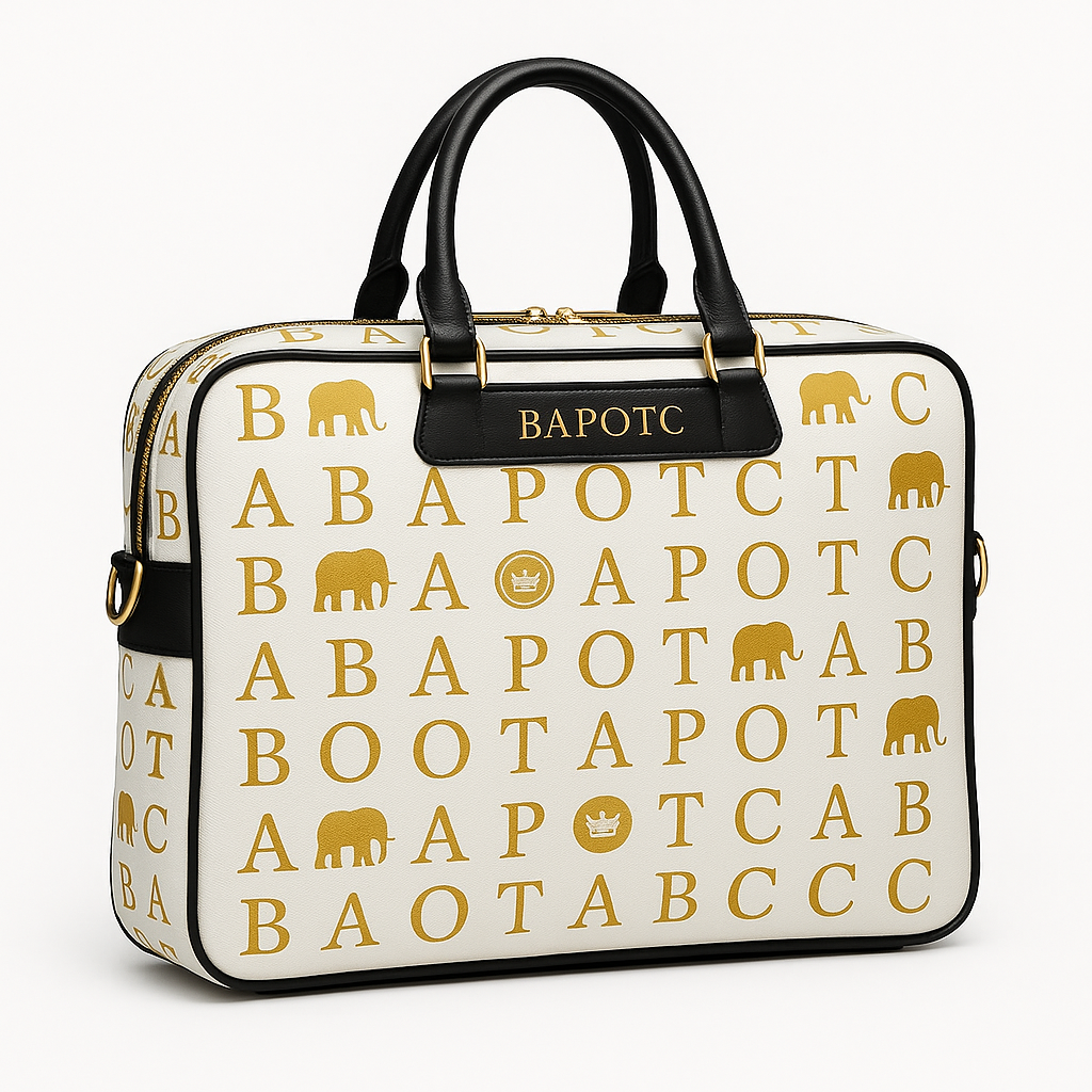 BAPOTC Executive Monogram Laptop Briefcase