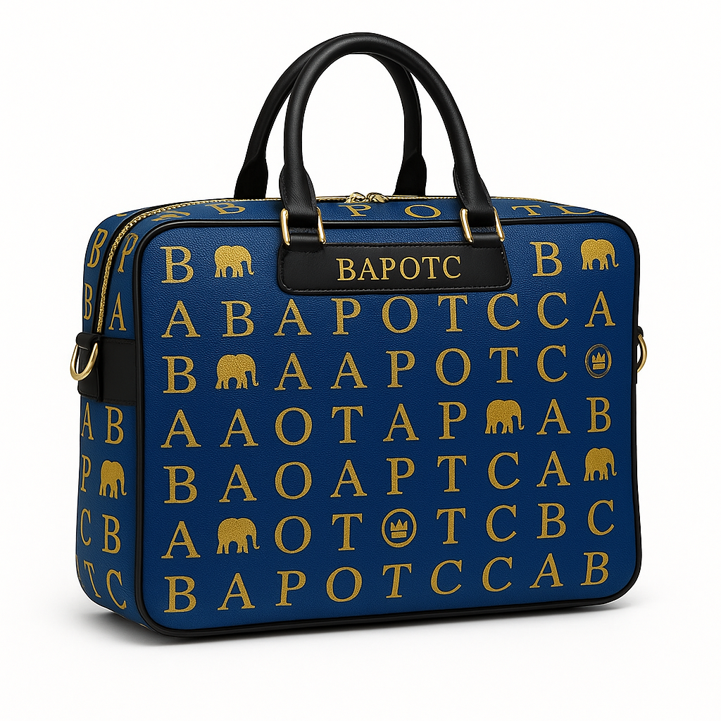 BAPOTC Executive Monogram Laptop Briefcase