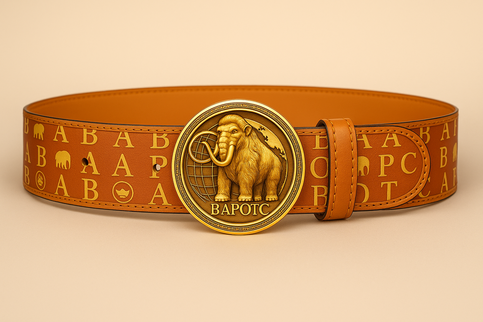 BAPOTC Imperial Mammoth Monogram Belt