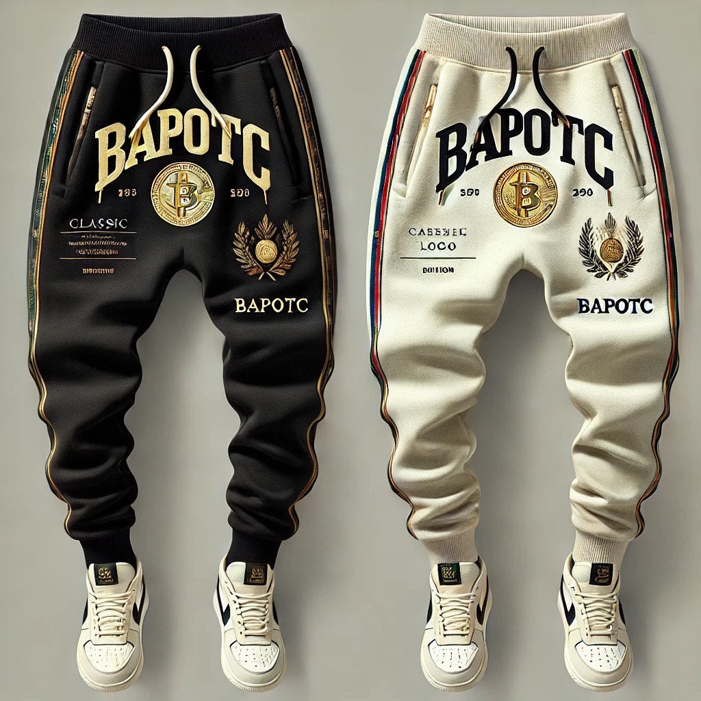 Bapotc Luxury Embroidered Sweatpants