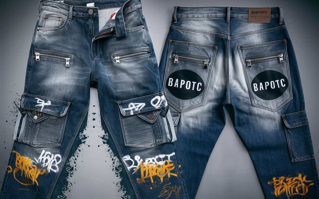 Bapotc Graffiti Tag Jeans