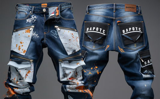 Bapotc Graffiti Tag Jeans