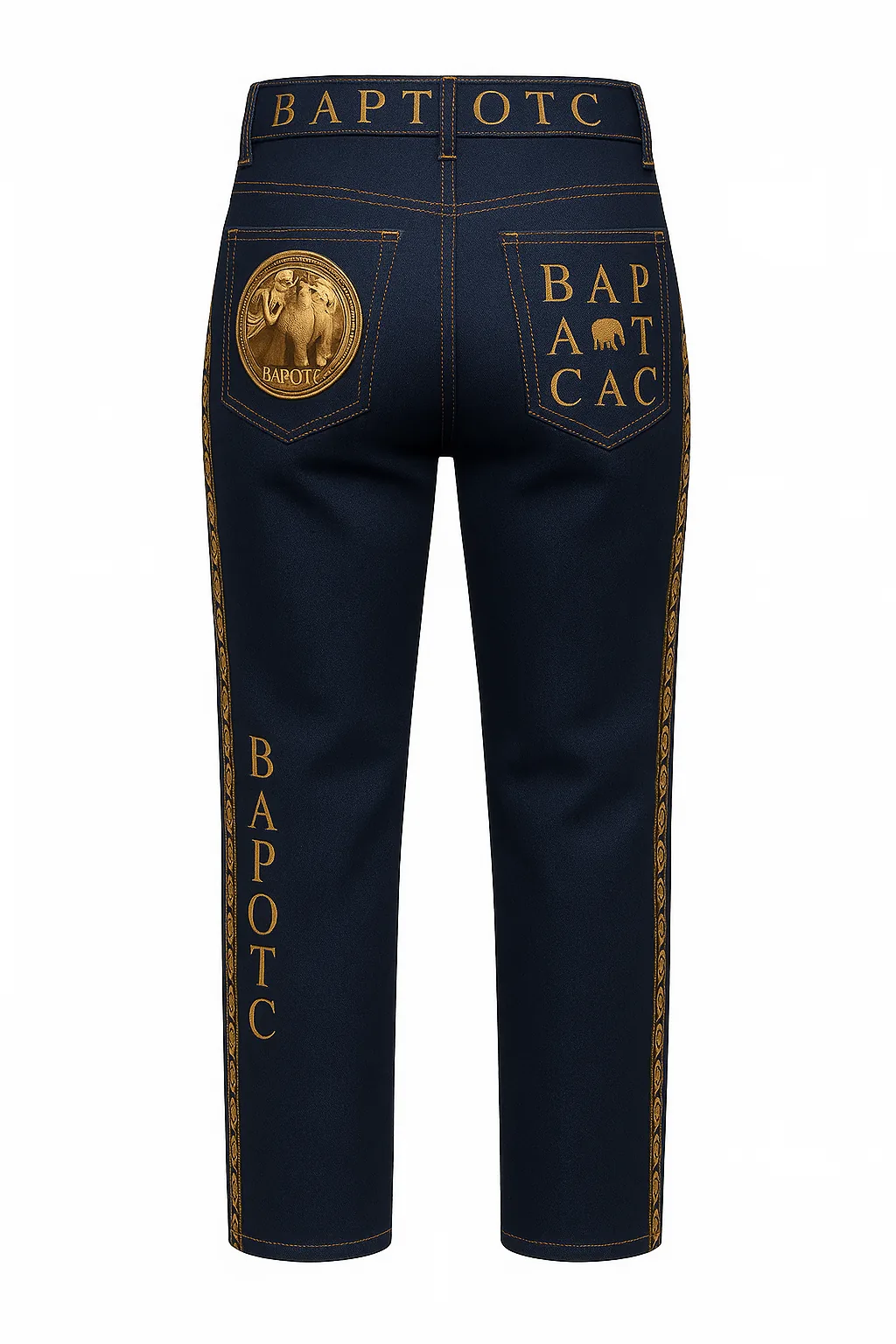 BAPOTC Men's Designer Jeans